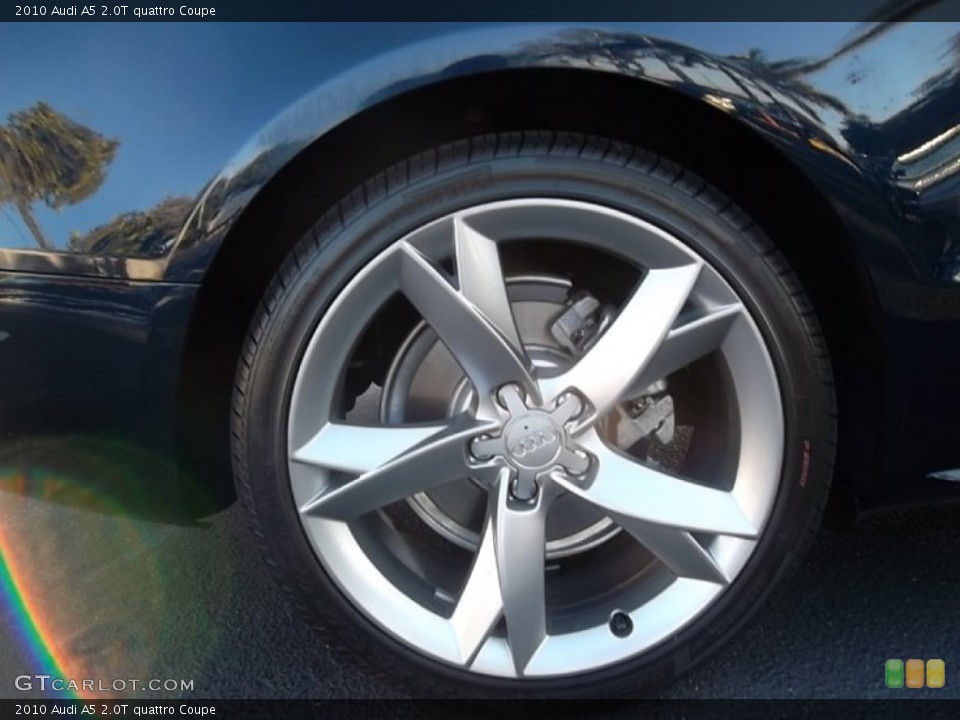 2010 Audi A5 2.0T quattro Coupe Wheel and Tire Photo #59279208