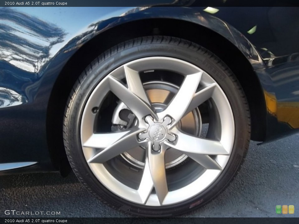 2010 Audi A5 2.0T quattro Coupe Wheel and Tire Photo #59279264