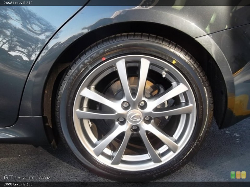 2008 Lexus IS 250 Wheel and Tire Photo #59279565