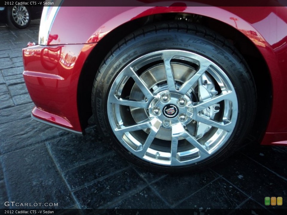 2012 Cadillac CTS -V Sedan Wheel and Tire Photo #59283225