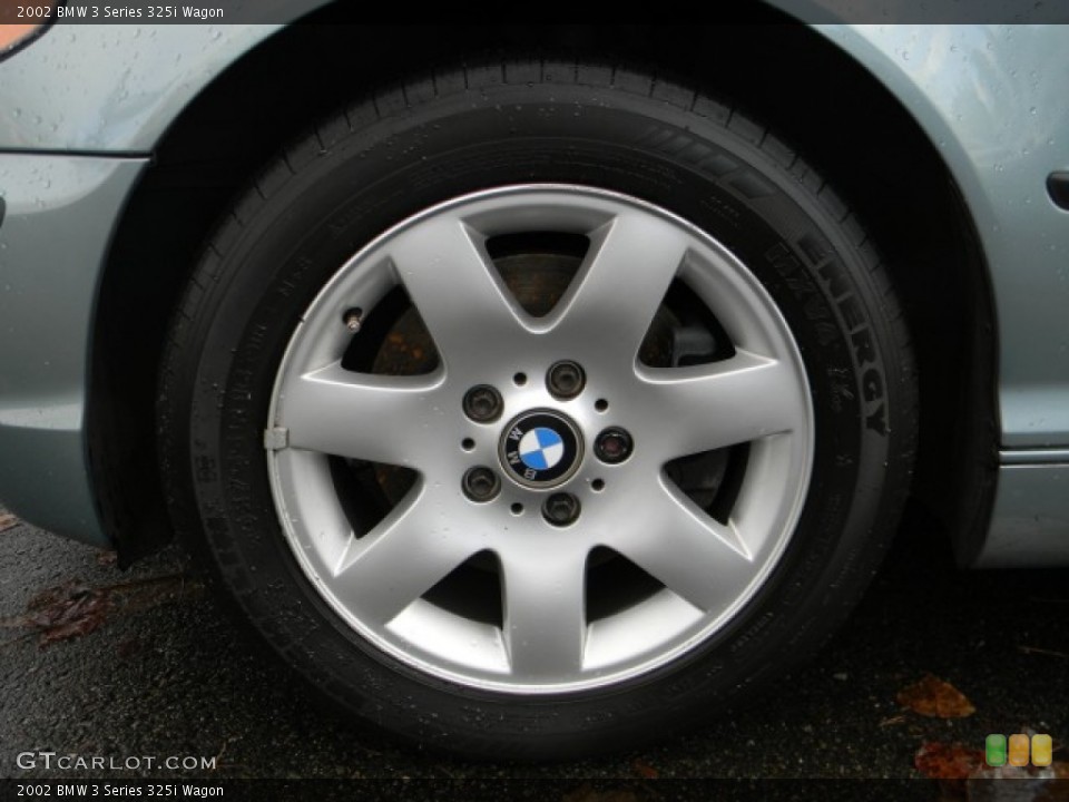 2002 BMW 3 Series 325i Wagon Wheel and Tire Photo #59285973