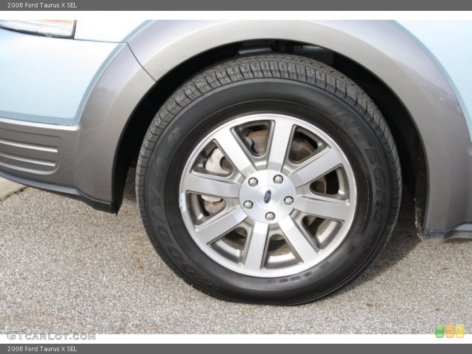 2008 Ford Taurus X SEL Wheel and Tire Photo #59287773