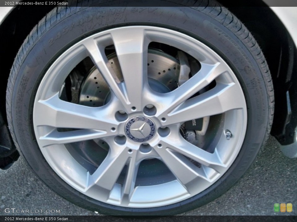 2012 Mercedes-Benz E 350 Sedan Wheel and Tire Photo #59290704