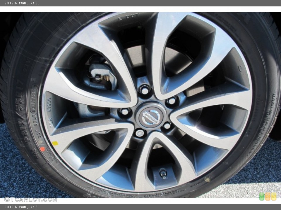 2012 Nissan Juke SL Wheel and Tire Photo #59294875
