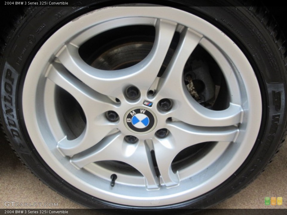 2004 BMW 3 Series 325i Convertible Wheel and Tire Photo #59297452