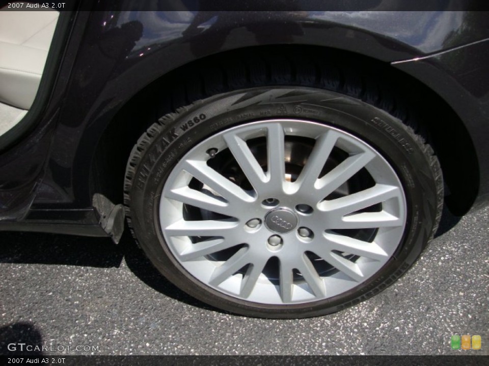 2007 Audi A3 2.0T Wheel and Tire Photo #59299697