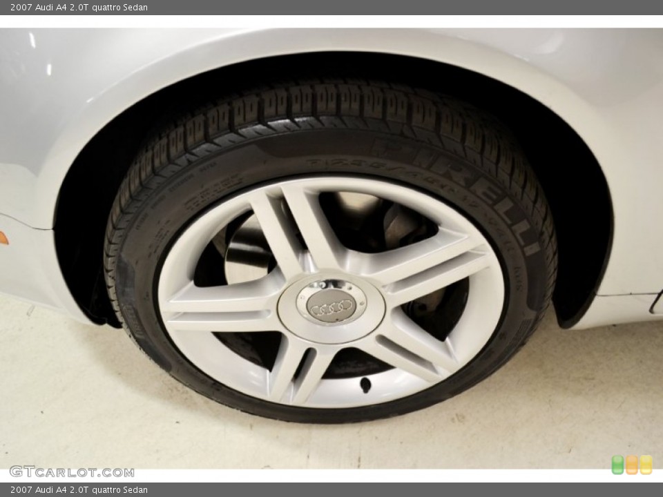 2007 Audi A4 2.0T quattro Sedan Wheel and Tire Photo #59301518