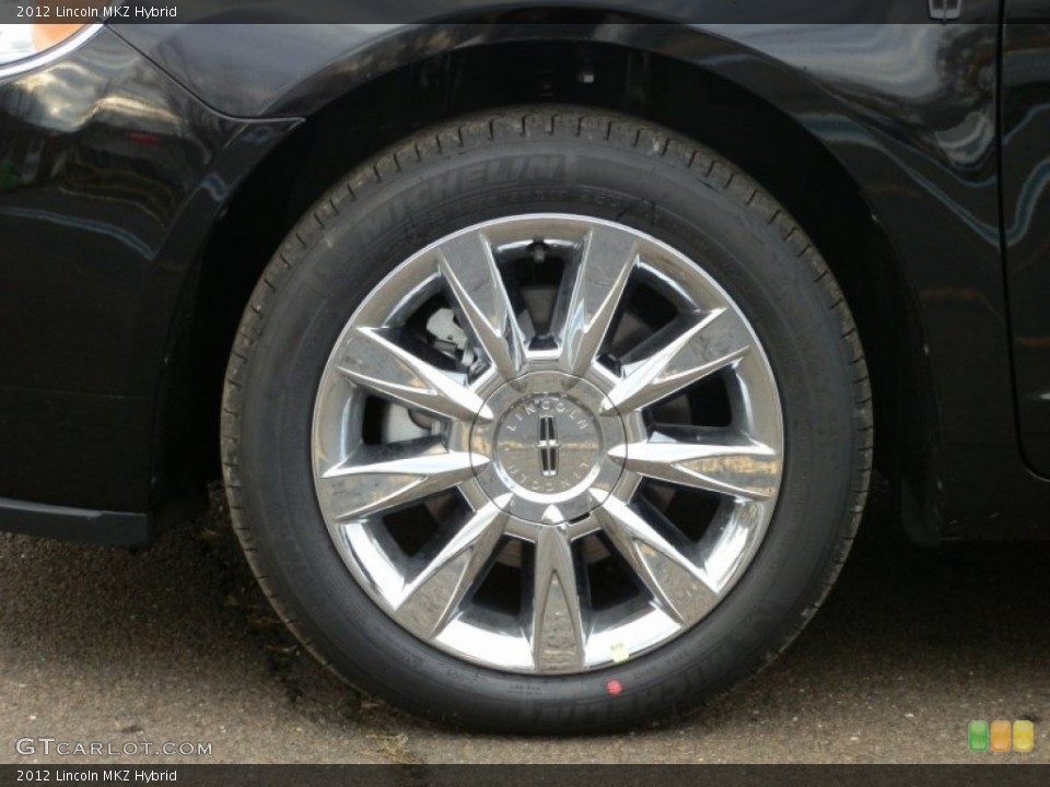 2012 Lincoln MKZ Hybrid Wheel and Tire Photo #59304992