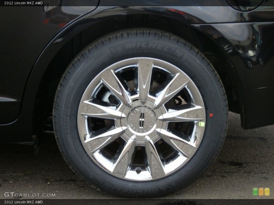 2012 Lincoln MKZ AWD Wheel and Tire Photo #59305286