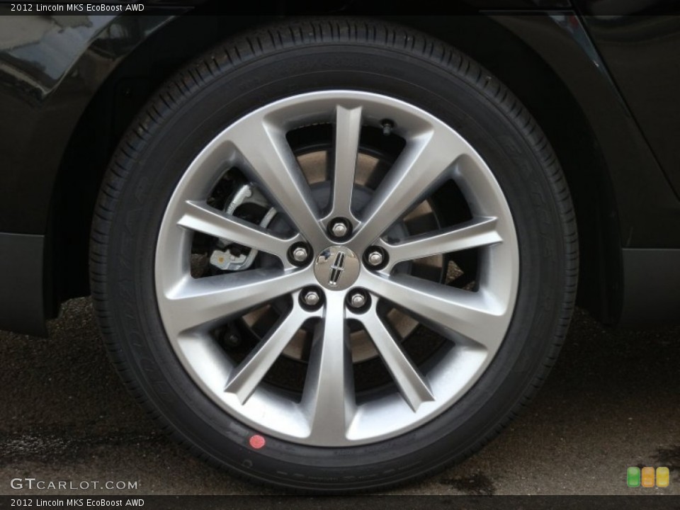 2012 Lincoln MKS EcoBoost AWD Wheel and Tire Photo #59305688