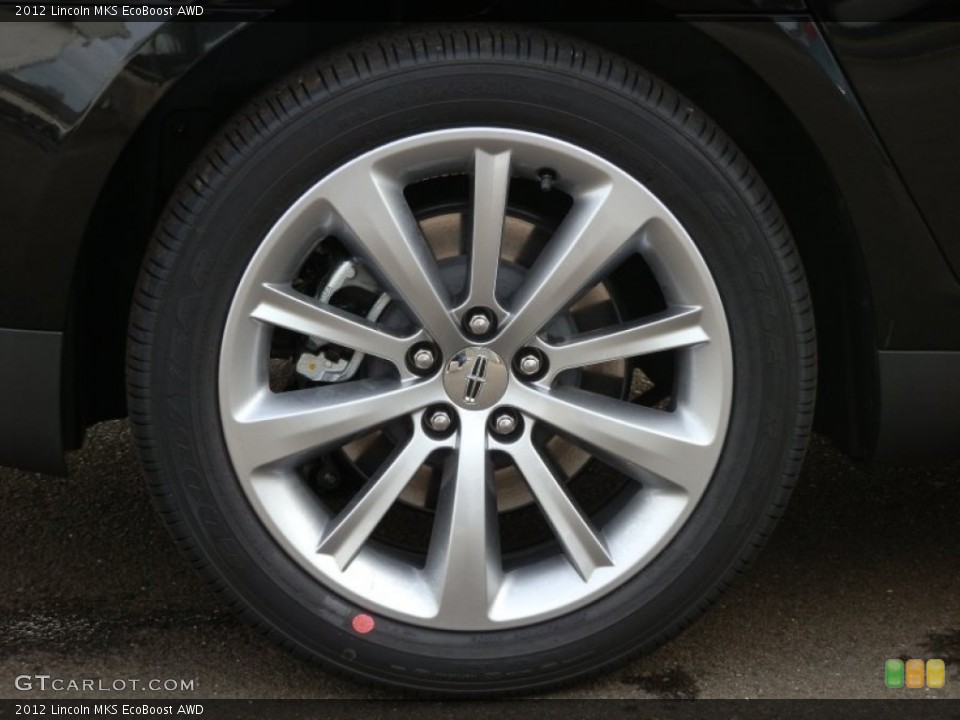 2012 Lincoln MKS EcoBoost AWD Wheel and Tire Photo #59305688
