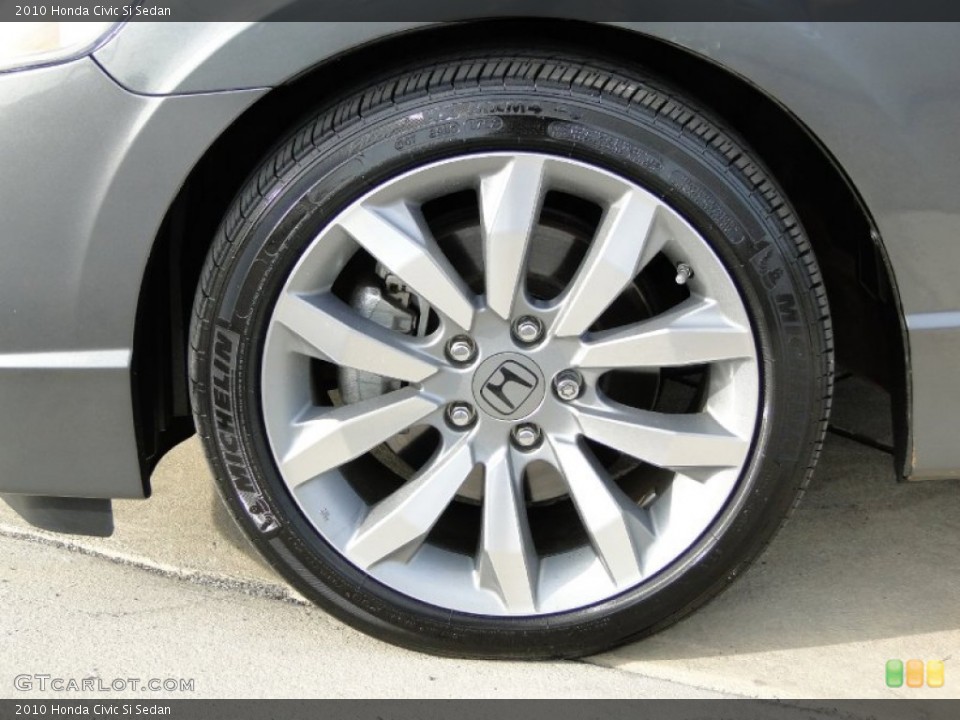2010 Honda Civic Si Sedan Wheel and Tire Photo #59306309