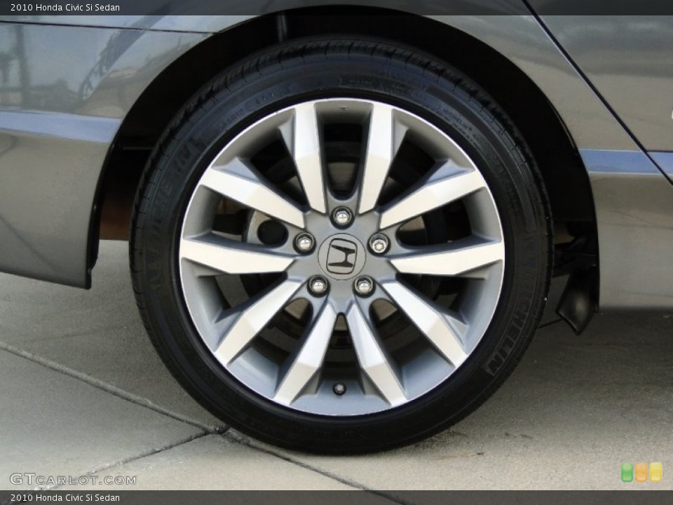 2010 Honda Civic Si Sedan Wheel and Tire Photo #59306324