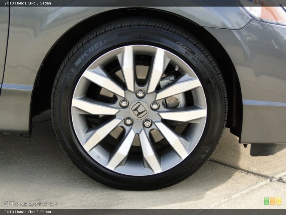 2010 Honda Civic Si Sedan Wheel and Tire Photo #59306333