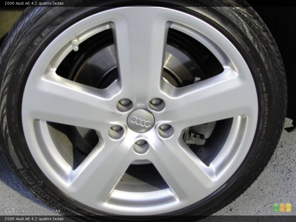 2006 Audi A6 4.2 quattro Sedan Wheel and Tire Photo #59315105