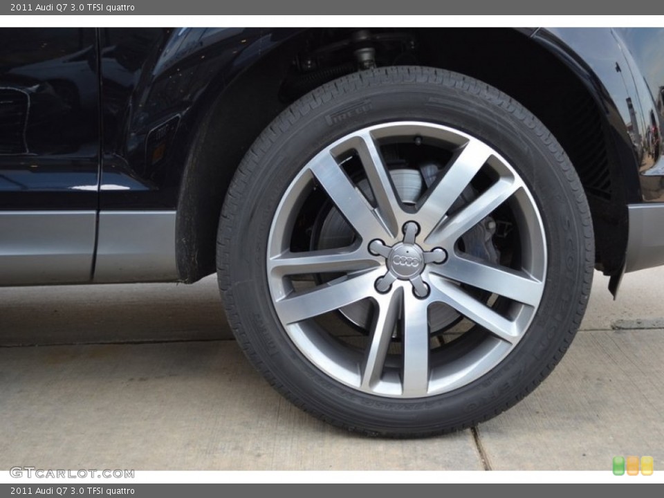 2011 Audi Q7 3.0 TFSI quattro Wheel and Tire Photo #59315786