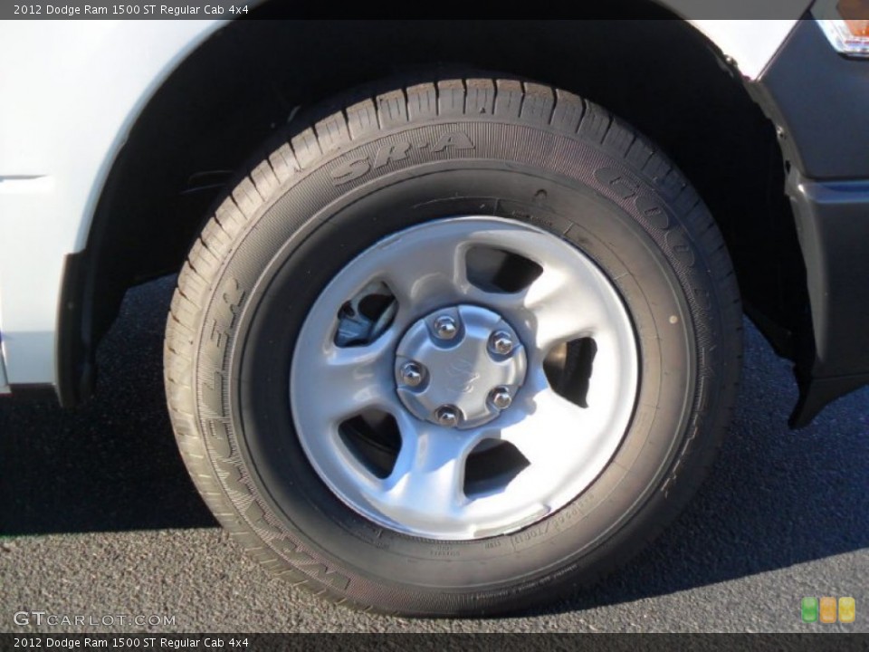 2012 Dodge Ram 1500 ST Regular Cab 4x4 Wheel and Tire Photo #59318315