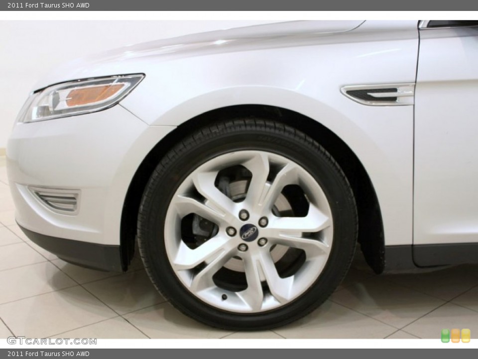 2011 Ford Taurus SHO AWD Wheel and Tire Photo #59318675