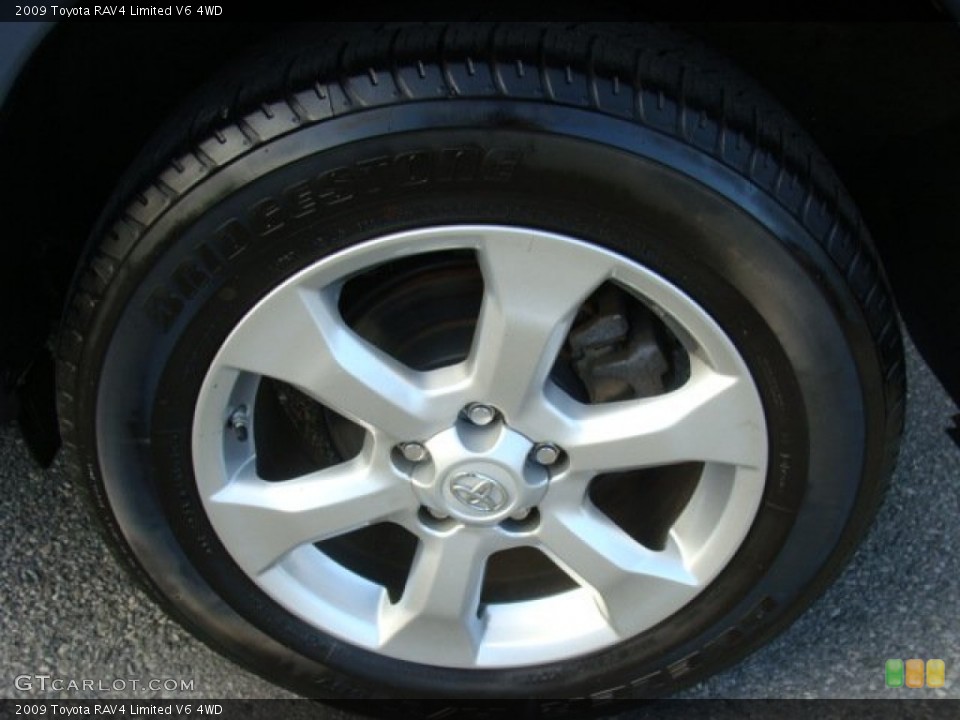 2009 Toyota RAV4 Limited V6 4WD Wheel and Tire Photo #59318912