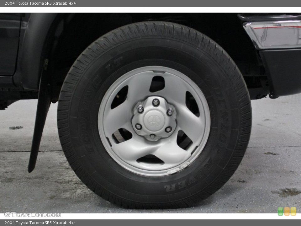 2004 Toyota Tacoma SR5 Xtracab 4x4 Wheel and Tire Photo #59324096