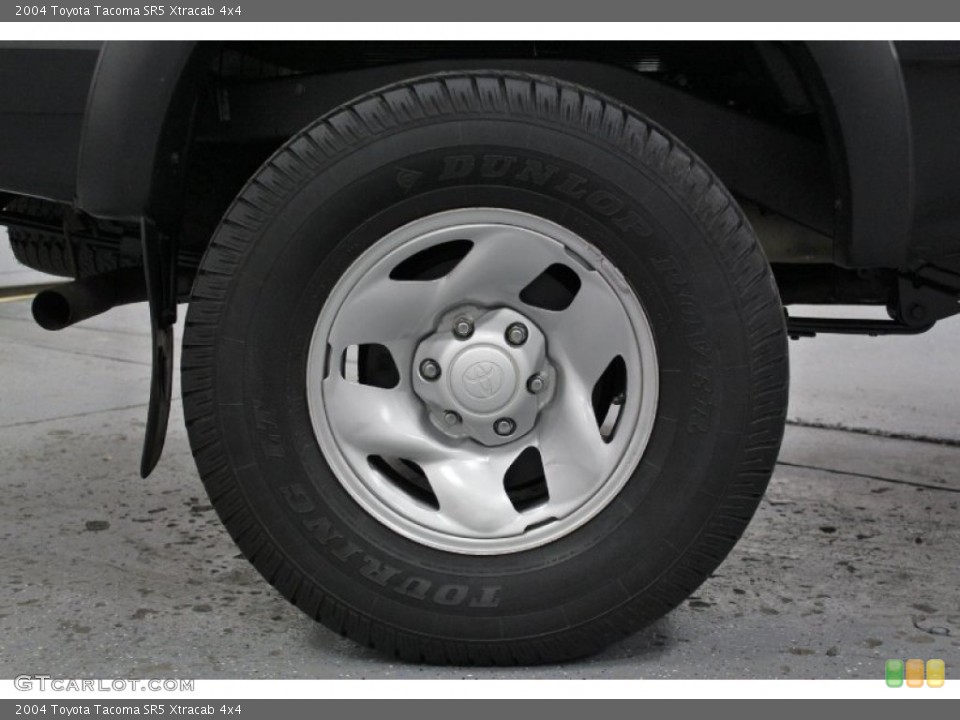 2004 Toyota Tacoma SR5 Xtracab 4x4 Wheel and Tire Photo #59324105