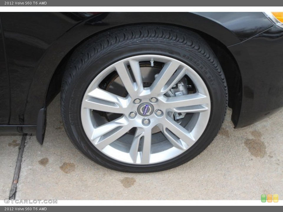 2012 Volvo S60 T6 AWD Wheel and Tire Photo #59329412