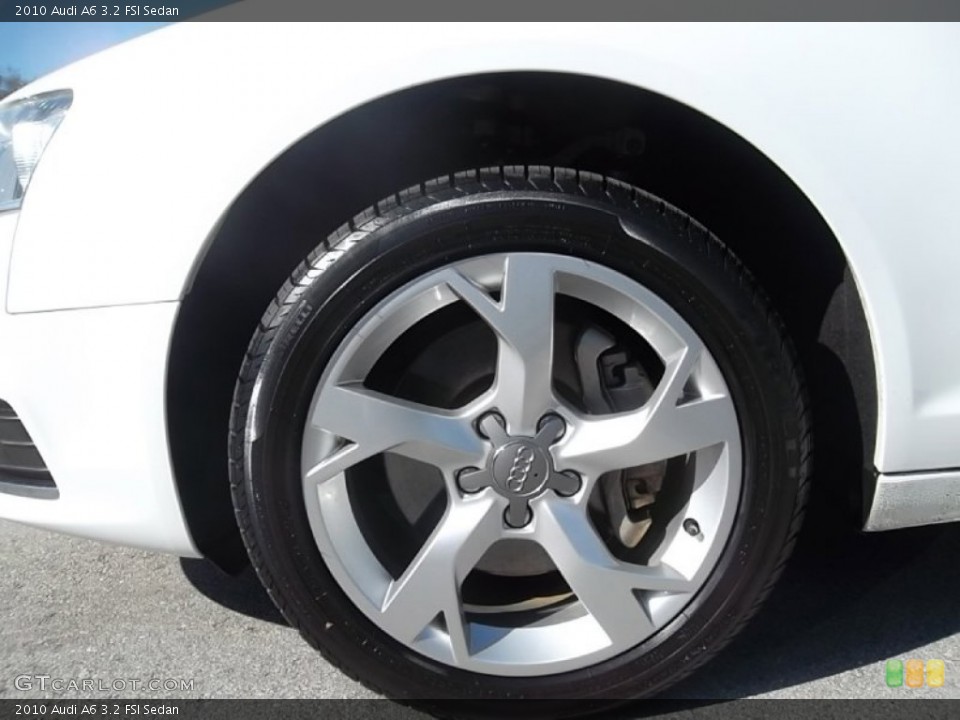 2010 Audi A6 3.2 FSI Sedan Wheel and Tire Photo #59330120