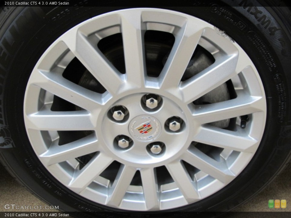 2010 Cadillac CTS 4 3.0 AWD Sedan Wheel and Tire Photo #59332959