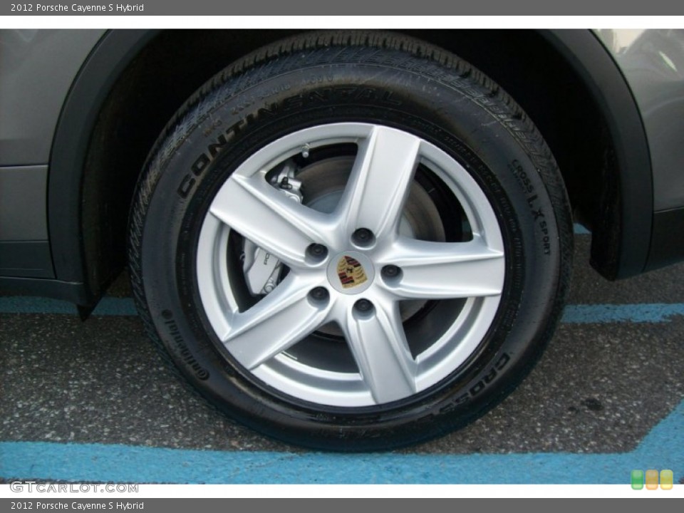 2012 Porsche Cayenne S Hybrid Wheel and Tire Photo #59335566