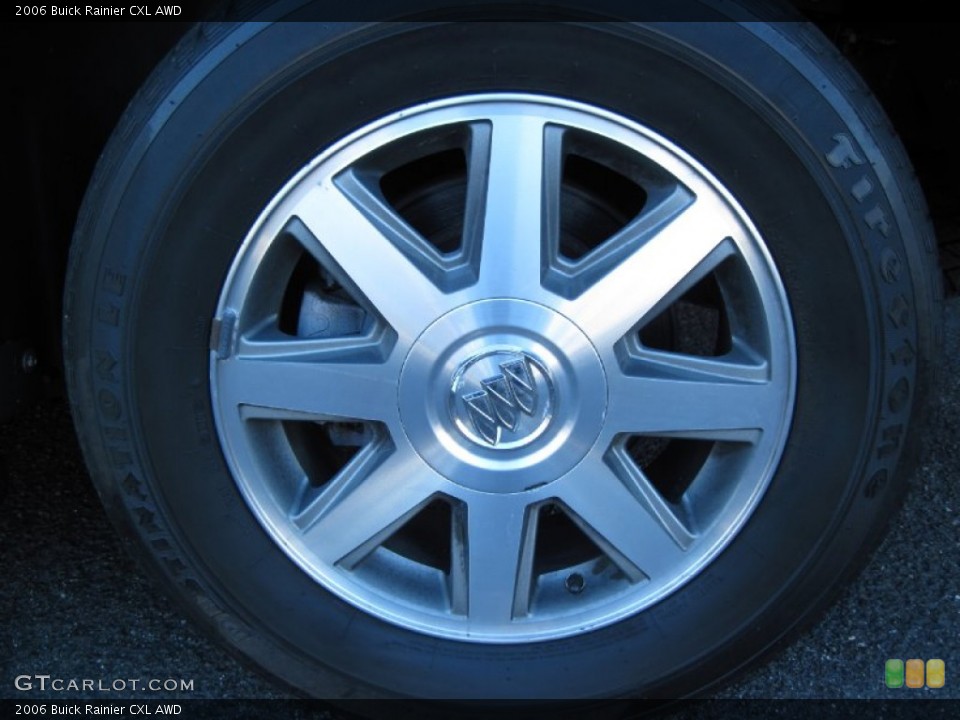 2006 Buick Rainier CXL AWD Wheel and Tire Photo #59337064