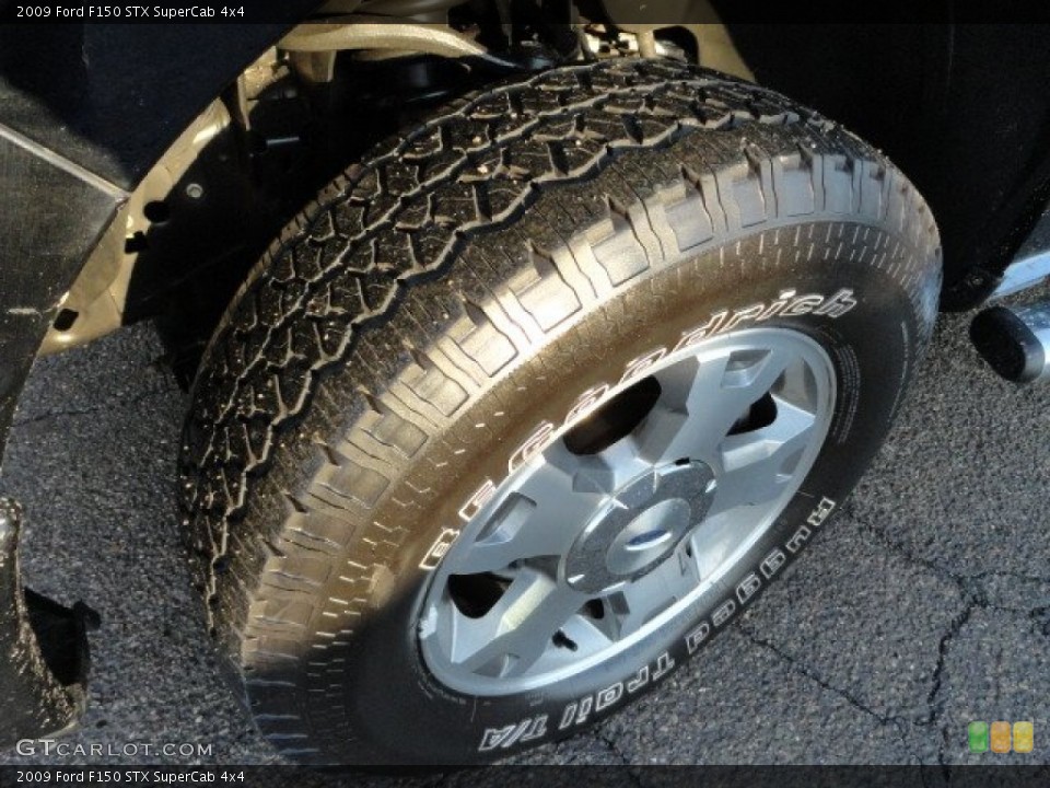 2009 Ford F150 STX SuperCab 4x4 Wheel and Tire Photo #59337967
