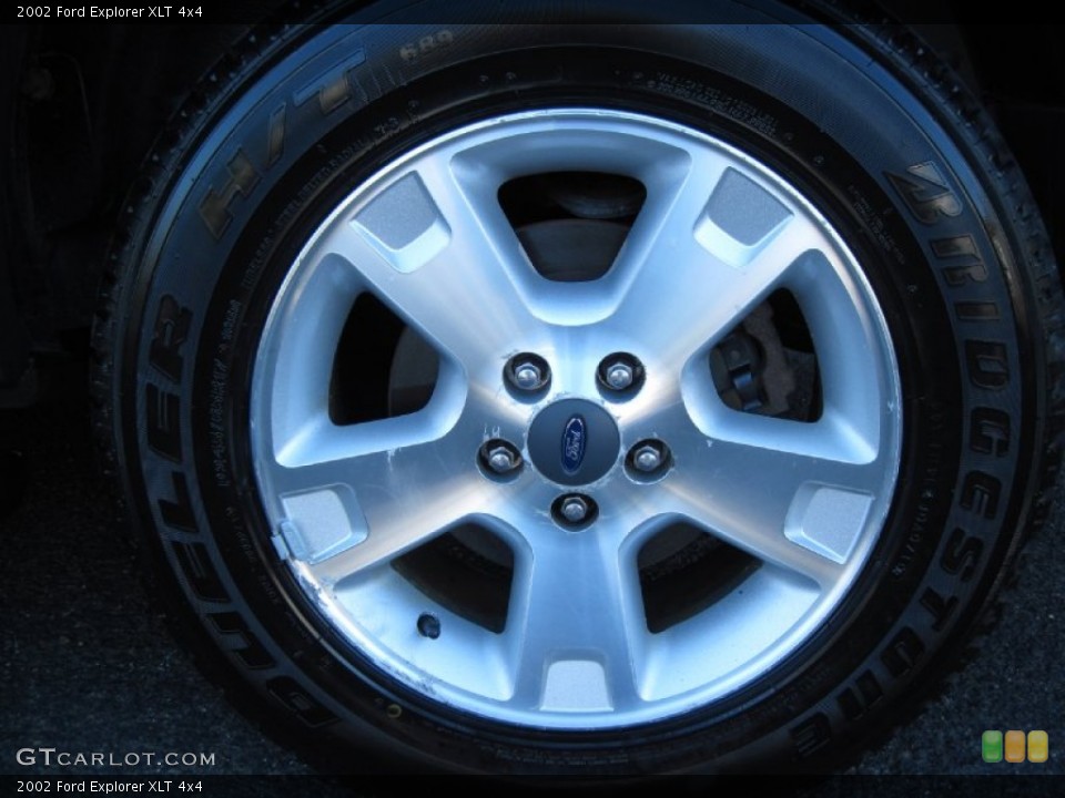 2002 Ford Explorer XLT 4x4 Wheel and Tire Photo #59338297