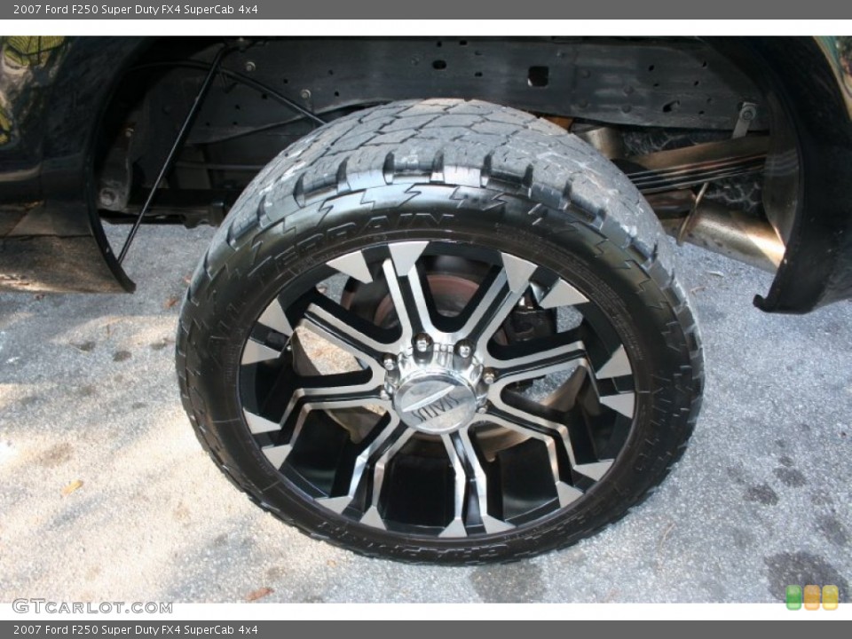 2007 Ford F250 Super Duty Custom Wheel and Tire Photo #59343232