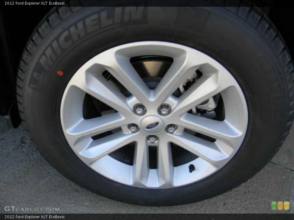 2012 Ford Explorer XLT EcoBoost Wheel and Tire Photo #59345584