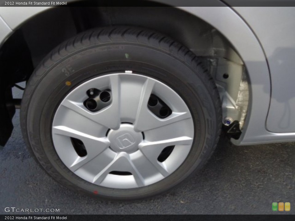 2012 Honda Fit  Wheel and Tire Photo #59352703