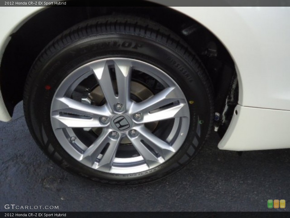 2012 Honda CR-Z EX Sport Hybrid Wheel and Tire Photo #59353453