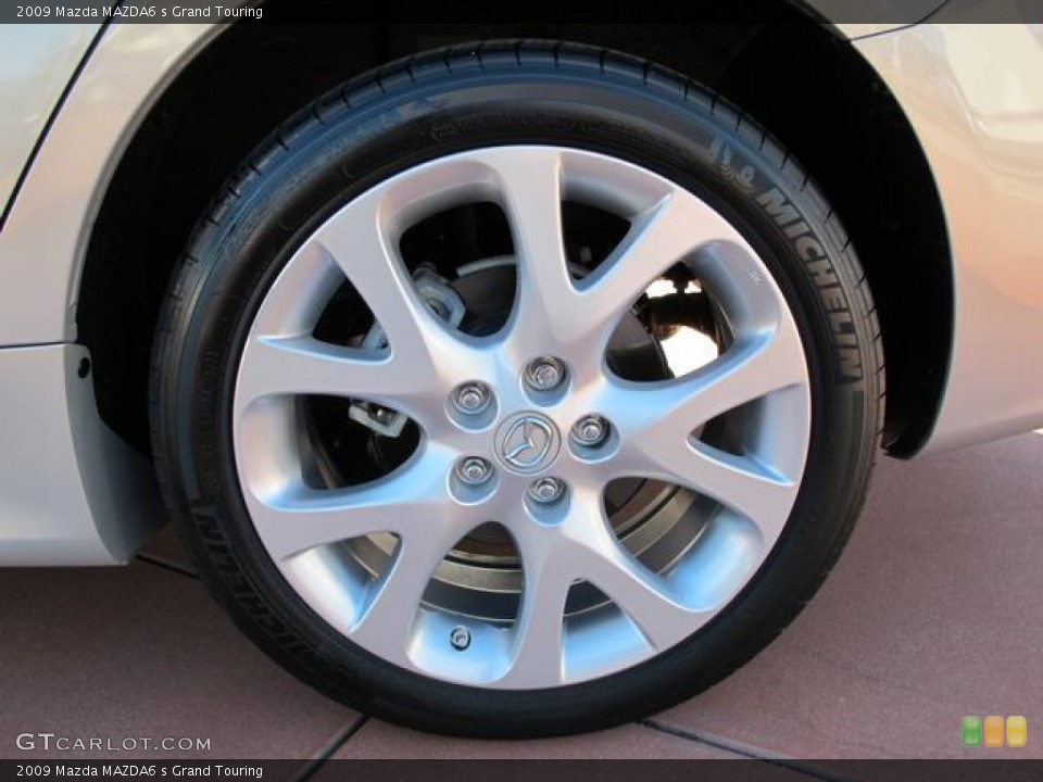 2009 Mazda MAZDA6 s Grand Touring Wheel and Tire Photo #59354755