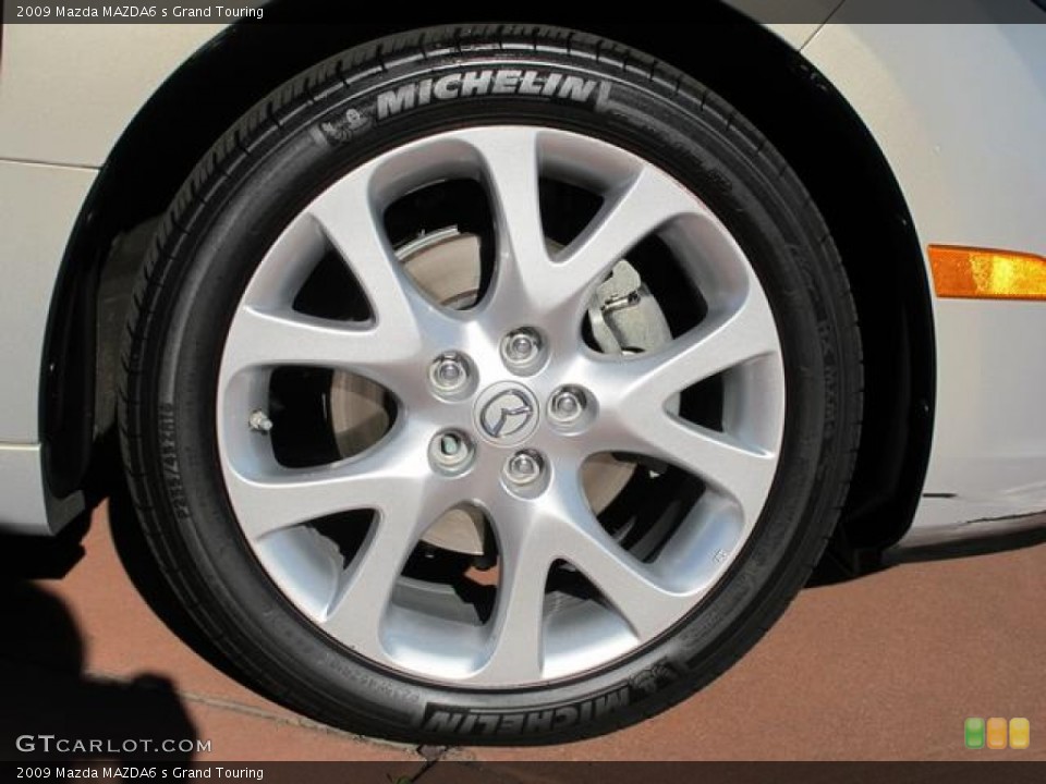 2009 Mazda MAZDA6 s Grand Touring Wheel and Tire Photo #59354767