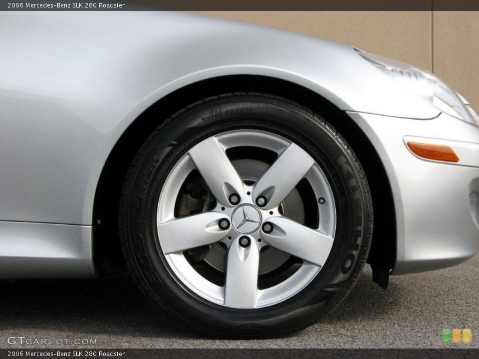2006 Mercedes-Benz SLK 280 Roadster Wheel and Tire Photo #59355121