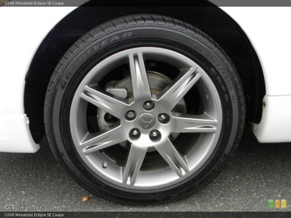 2008 Mitsubishi Eclipse SE Coupe Wheel and Tire Photo #59362680