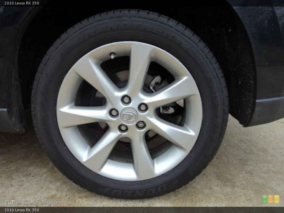 2010 Lexus RX 350 Wheel and Tire Photo #59363184