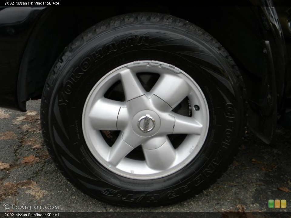 2002 Nissan Pathfinder SE 4x4 Wheel and Tire Photo #59363913