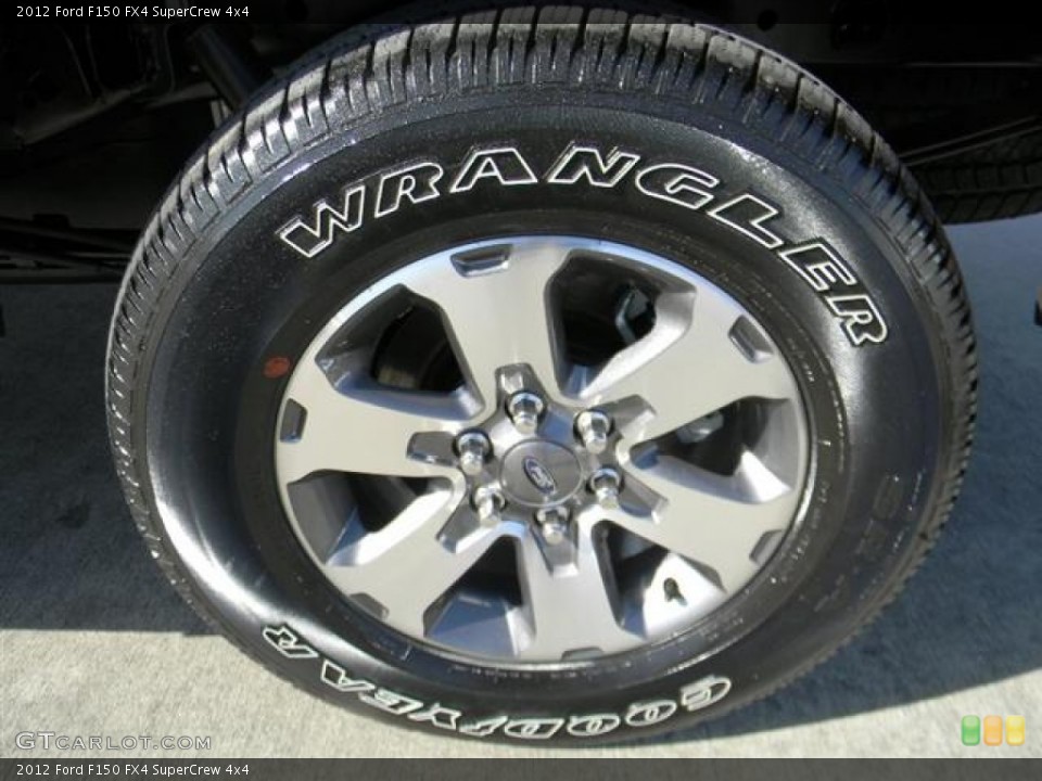 2012 Ford F150 FX4 SuperCrew 4x4 Wheel and Tire Photo #59364531