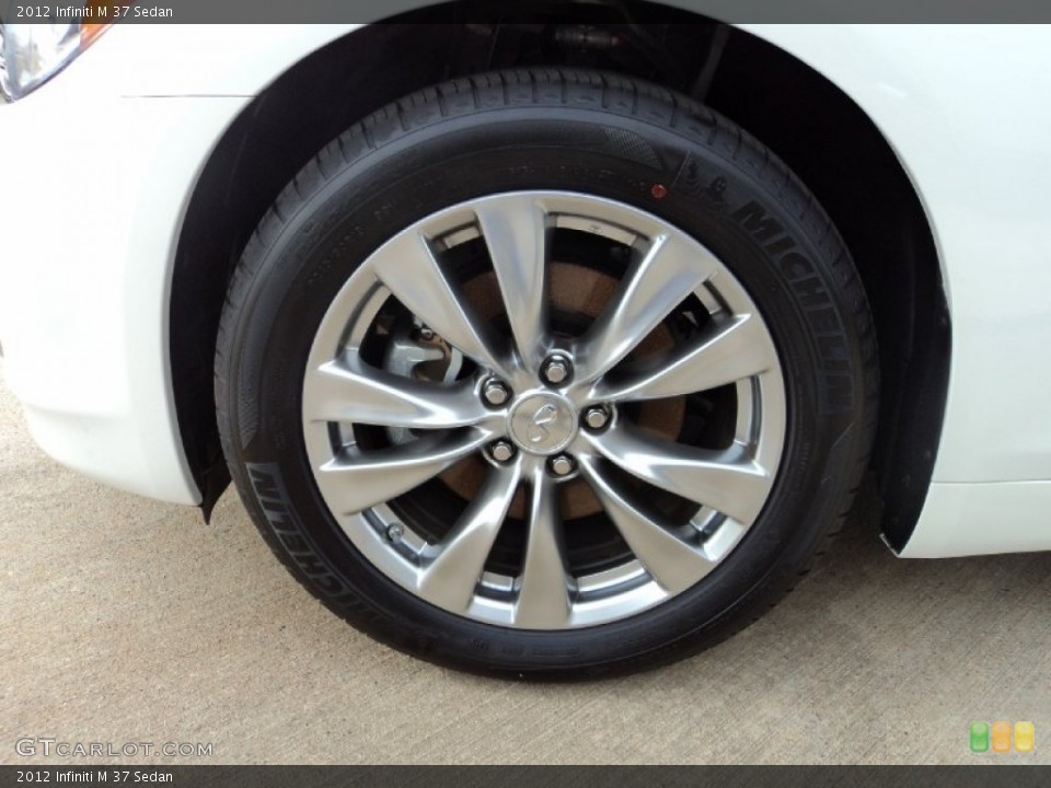 2012 Infiniti M 37 Sedan Wheel and Tire Photo #59365341