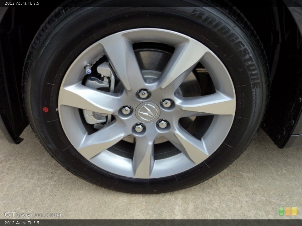2012 Acura TL 3.5 Wheel and Tire Photo #59365569