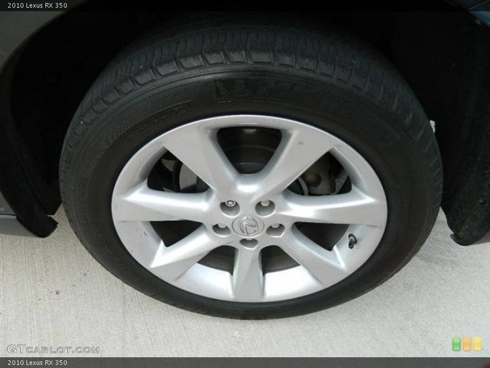 2010 Lexus RX 350 Wheel and Tire Photo #59366967