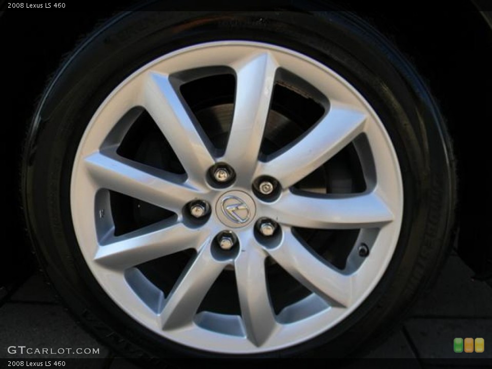 2008 Lexus LS 460 Wheel and Tire Photo #59371066