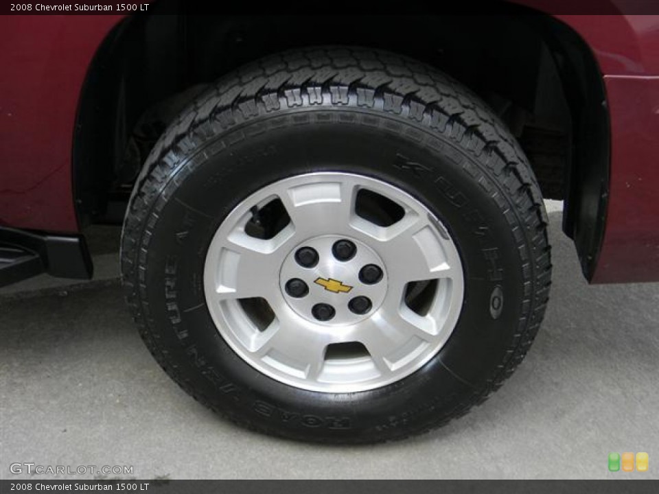 2008 Chevrolet Suburban 1500 LT Wheel and Tire Photo #59372440