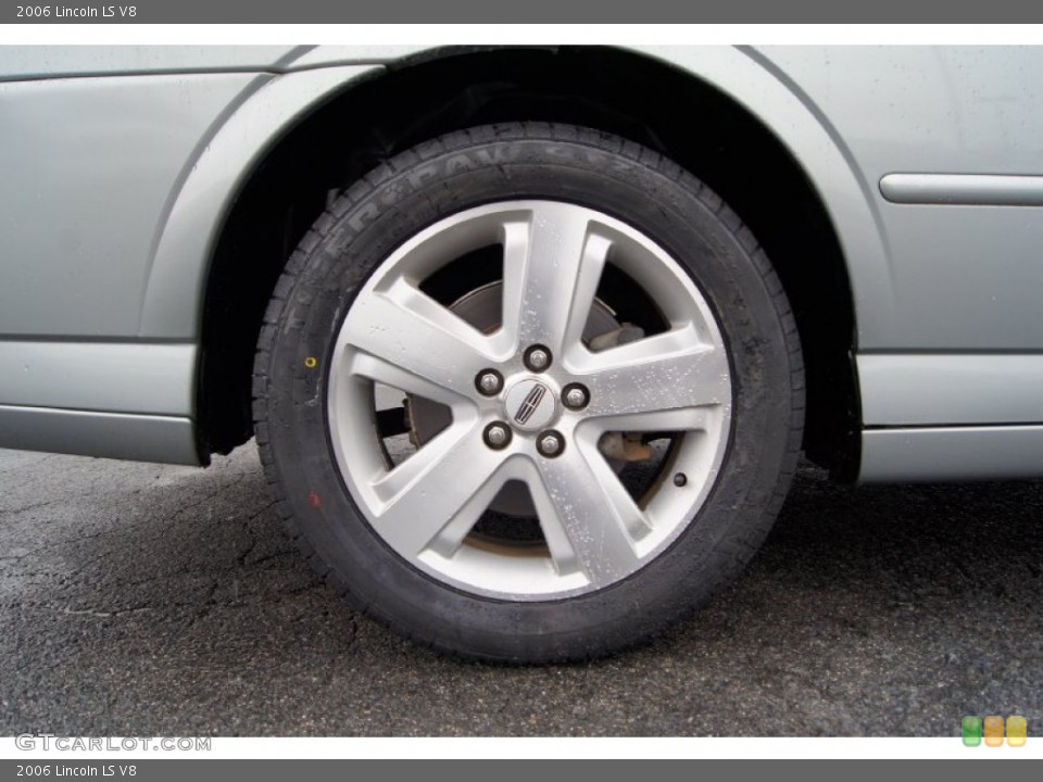 2006 Lincoln LS V8 Wheel and Tire Photo #59377055