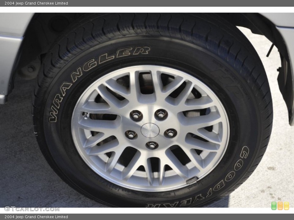 2004 Jeep Grand Cherokee Limited Wheel and Tire Photo #59380076